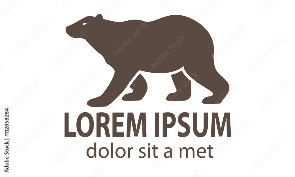 Obraz premium Bear Logo Design