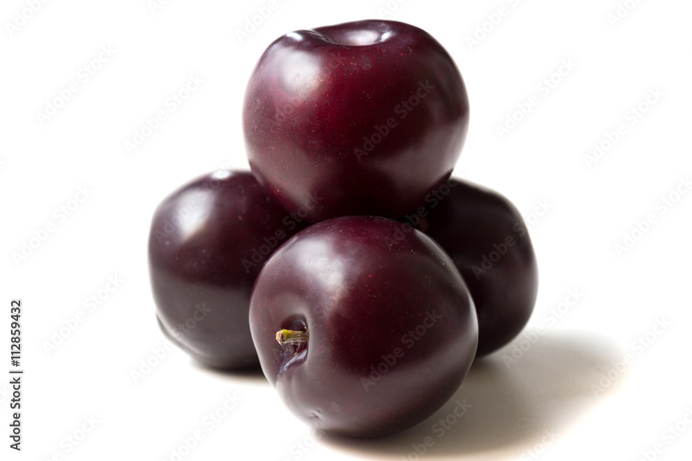 Some fruit of plum