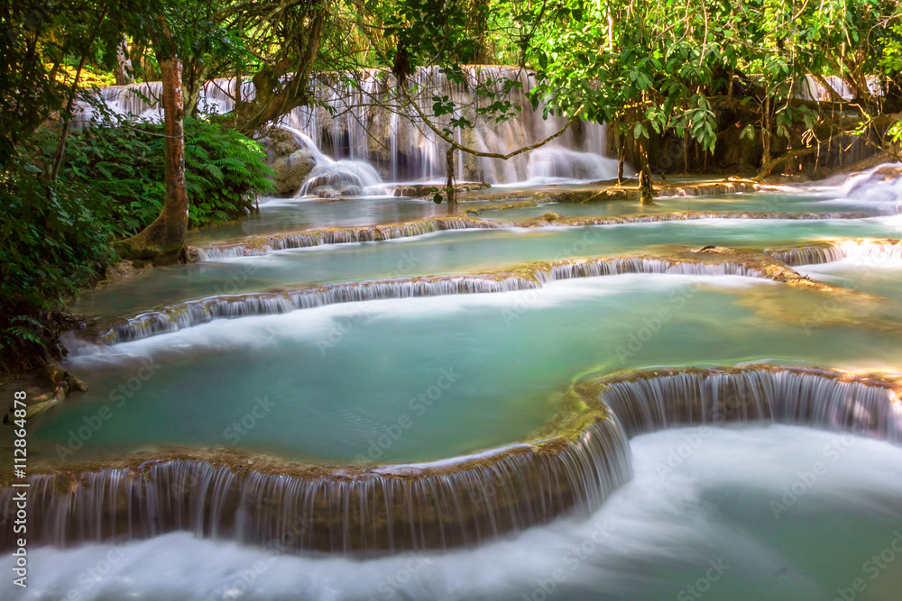 Kuangsi Waterfall, Luang Prabang, Laos Kuangsi Waterfall, Luang Prabang, Laos