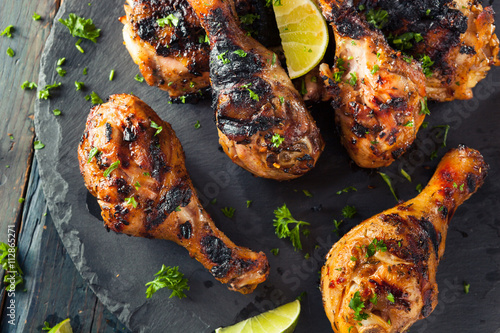 Carta da parati Spicy Grilled Jerk Chicken