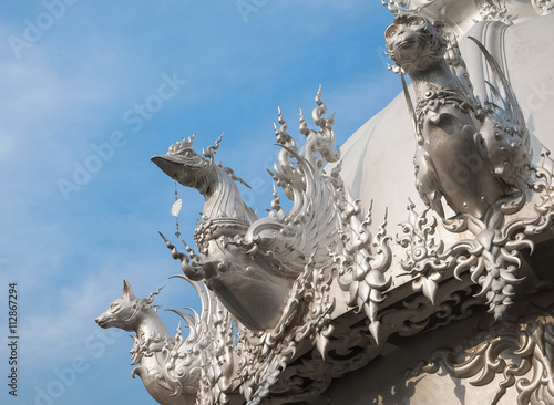 White Temple, Watrongkhun, Chiangrai,Thailand photo