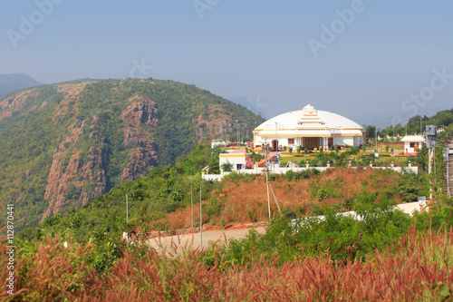 Hindu temple on the cliff in Visakhapatnam, India   © SNEHIT PHOTO