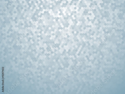 background with grey blue hexagon