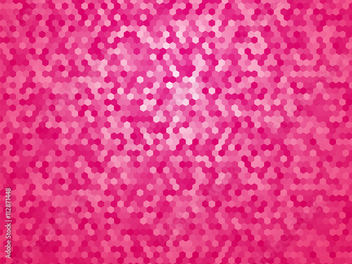 background with pink hexagon