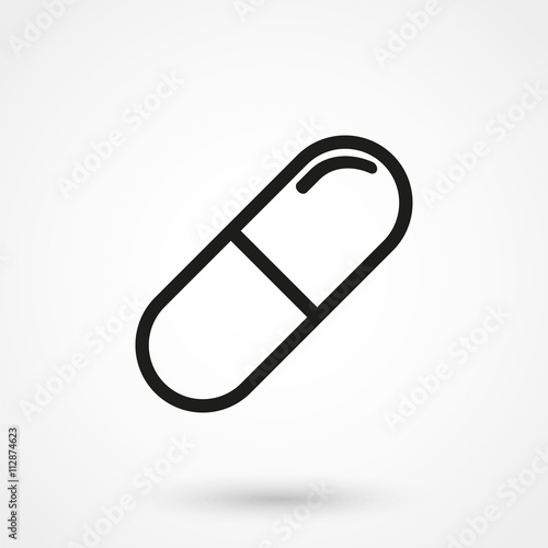 capsule  vector icon