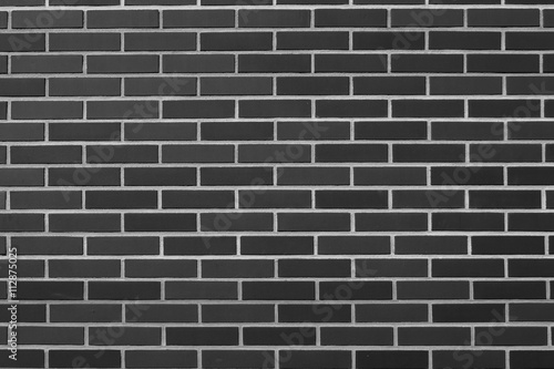 Modern wall of bricks. black and white background