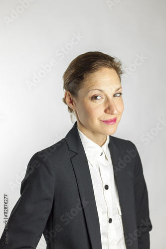 Medium shot portrait of successful business woman