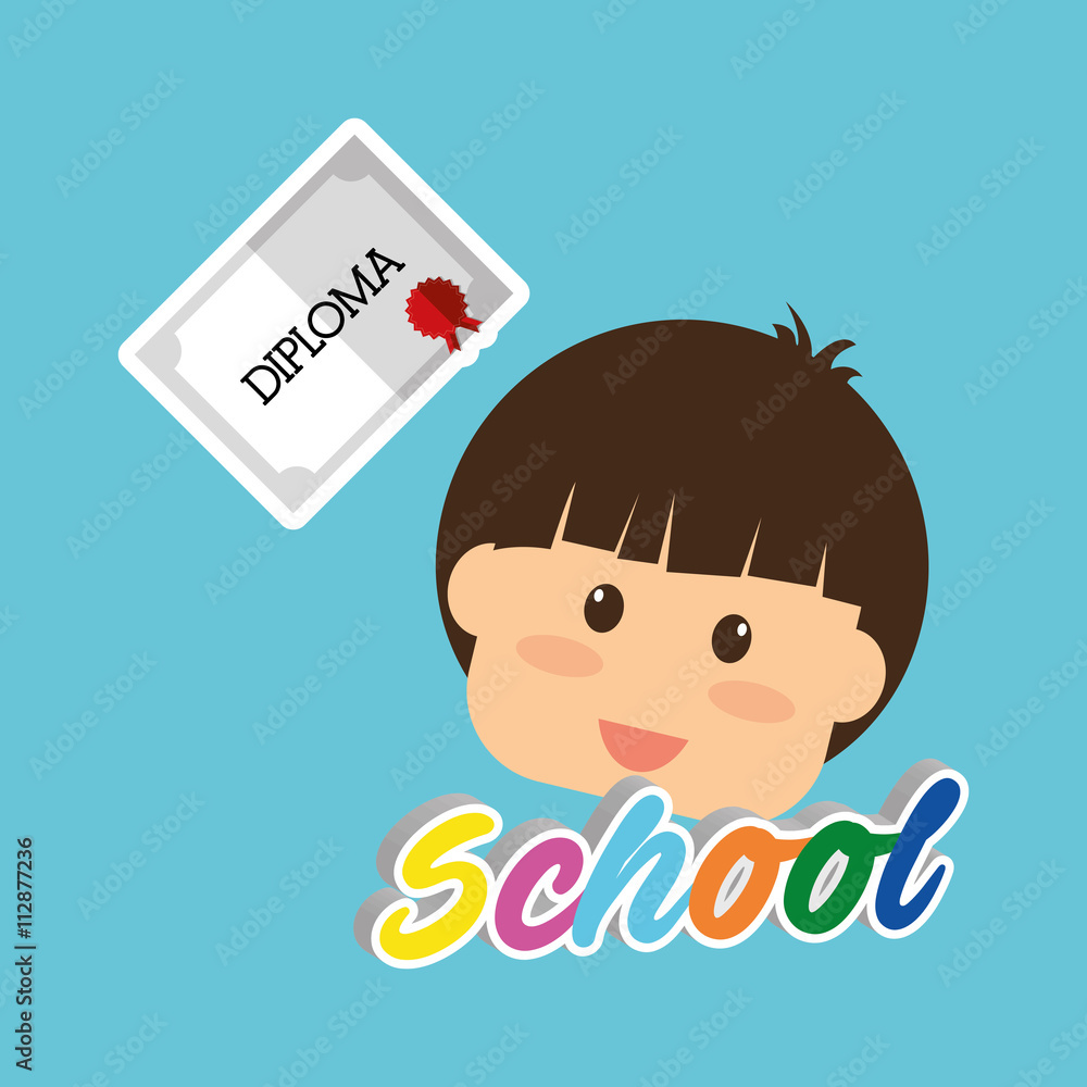 Education design. school icon. isolated illustration , vector Education design. school icon. isolated illustration , vector