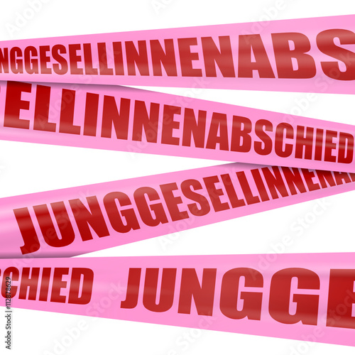absperrband junggesellinnenabschied I