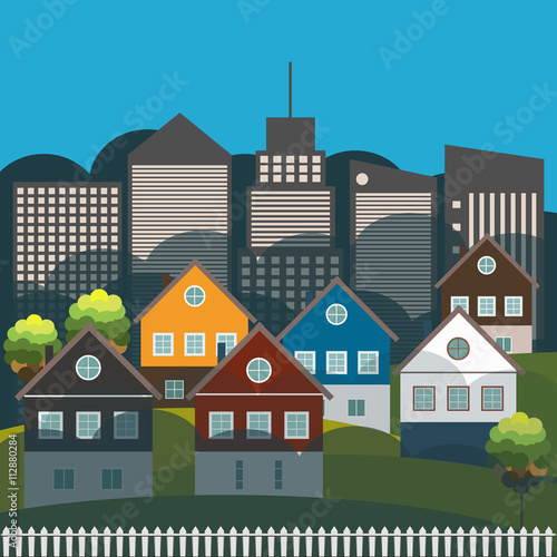 Colorful City, Houses For Sale / Rent. Real Estate