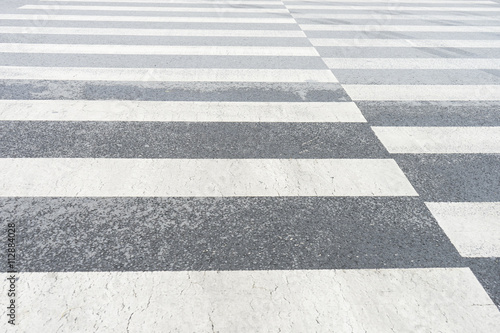 Zebra traffic walk way in the city