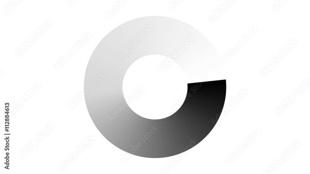 Progress loading ring UI indicator. Loading Circle. Download progress, preloader animation web design template, interface upload. Animation of UI element in 4K. Black on white background. Progress loading ring UI indicator. Loading Circle. Download progress, preloader animation web design template, interface upload. Animation of UI element in 4K. Black on white background.