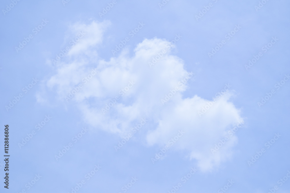The vast blue sky and clouds sky The vast blue sky and clouds sky