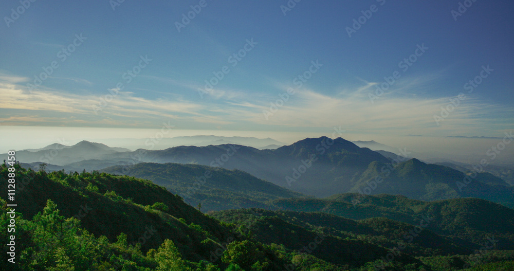 mountain view at chiangmai,thailand 