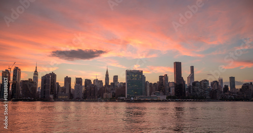 New York City Manhattan buildings skyline 