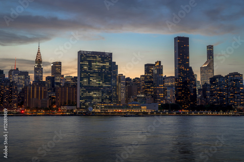 New York City Manhattan buildings skyline 