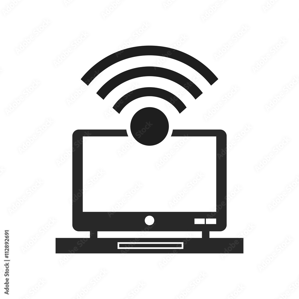 Device design. Gadget icon. White background Device design. Gadget icon. White background