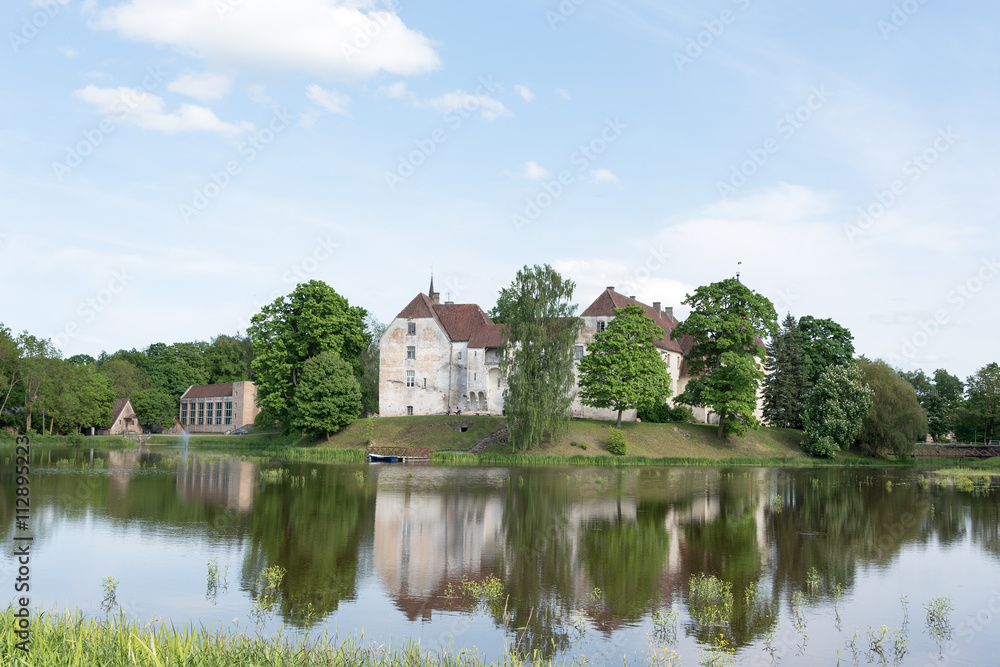 Jaunpils castle, Latvia. Jaunpils castle, Latvia.
