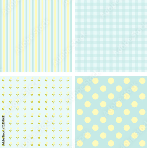 Cute Patterns and backgrounds.