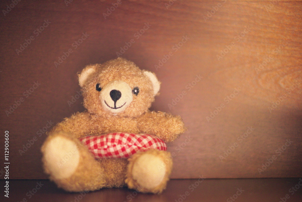 Obraz premium くまのぬいぐるみ