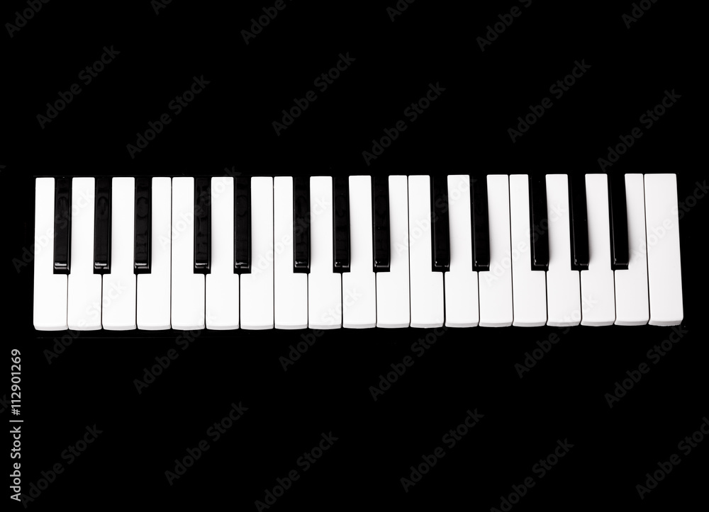 Close-up of Piano Keyboard Close-up of Piano Keyboard