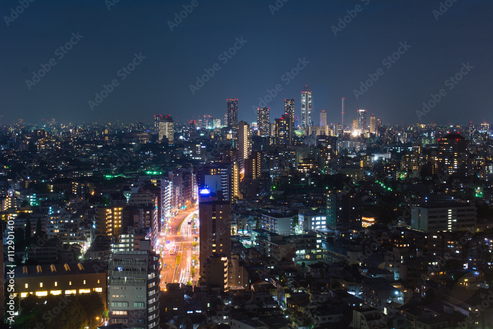 東京の夜景
