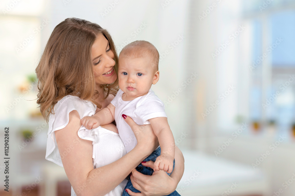 happy young mother with a child happy young mother with a child