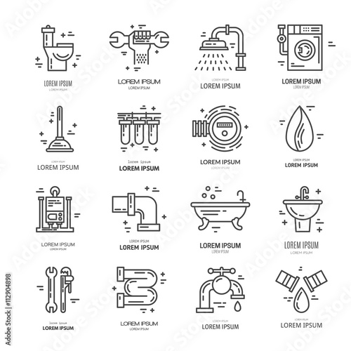 Plumbing Icons