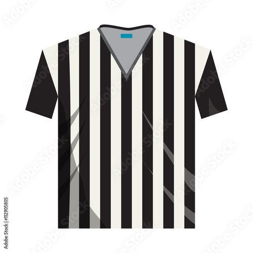 Referee shirt icon, cartoon style