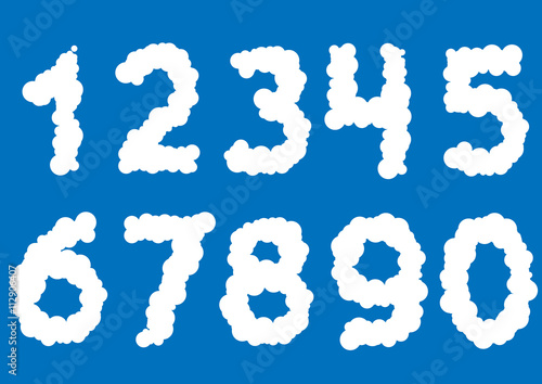 White cloud numbers