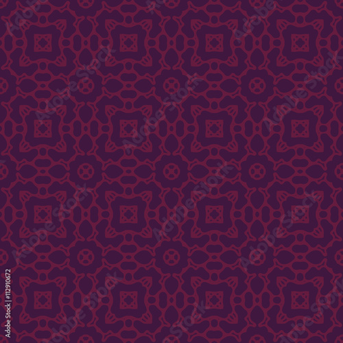 Seamless Floral Ethnic Pattern