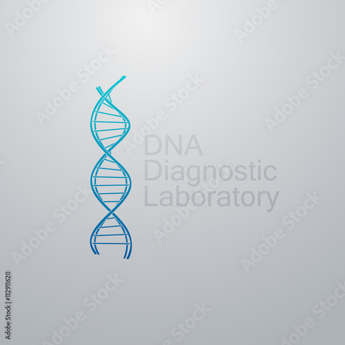 DNA chain icon.