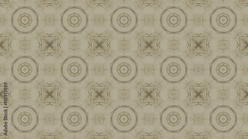 Retro colored kaleidoscopic background loop Retro colored kaleidoscopic background loop