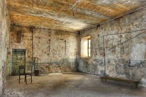 Interrogation room.