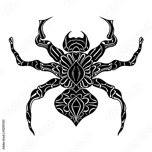 Vector of Abstract Spider