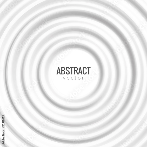 White rippled rounf background. Design for banner, poster, flyer, postcard, cover, brochure.