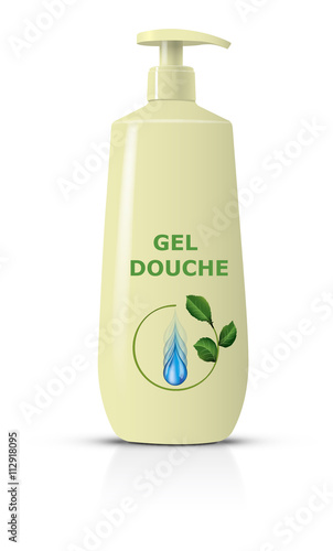 Gel douche shampoing contenant 30