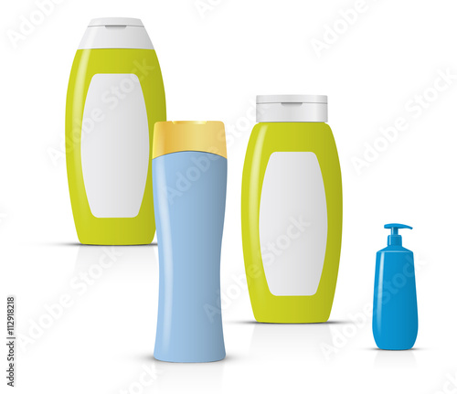 Gel douche shampoing contenant 38