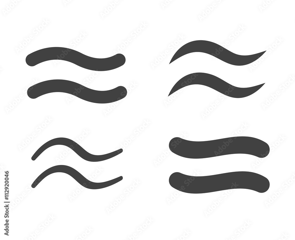 approximately equal symbol. sign. icon gray set Stock Vector | Adobe Stock