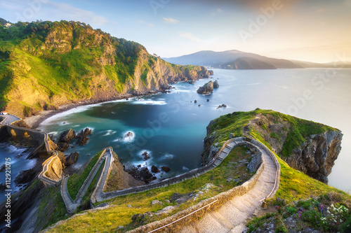 Stairs in San juan de Gaztelugatxe © mimadeo