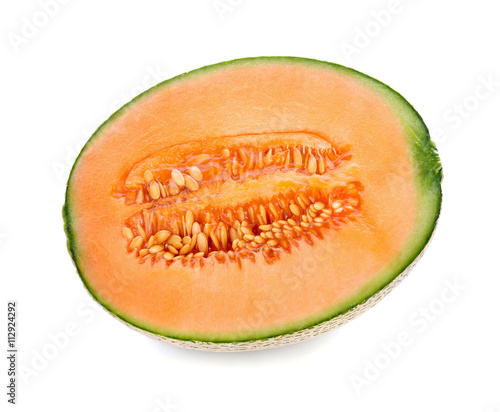 melon isolated on white background