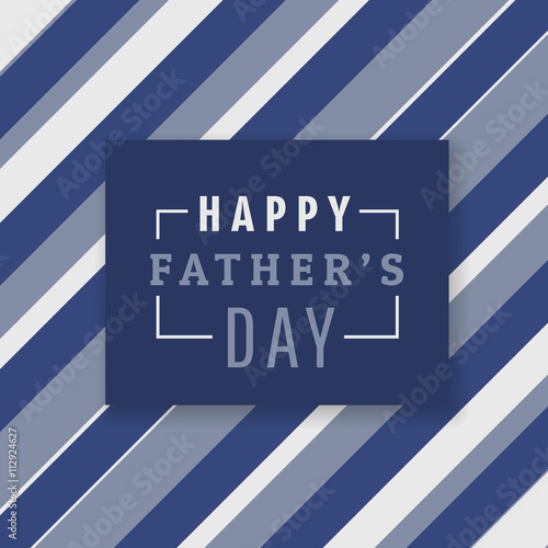 happy fathers day background with stripes