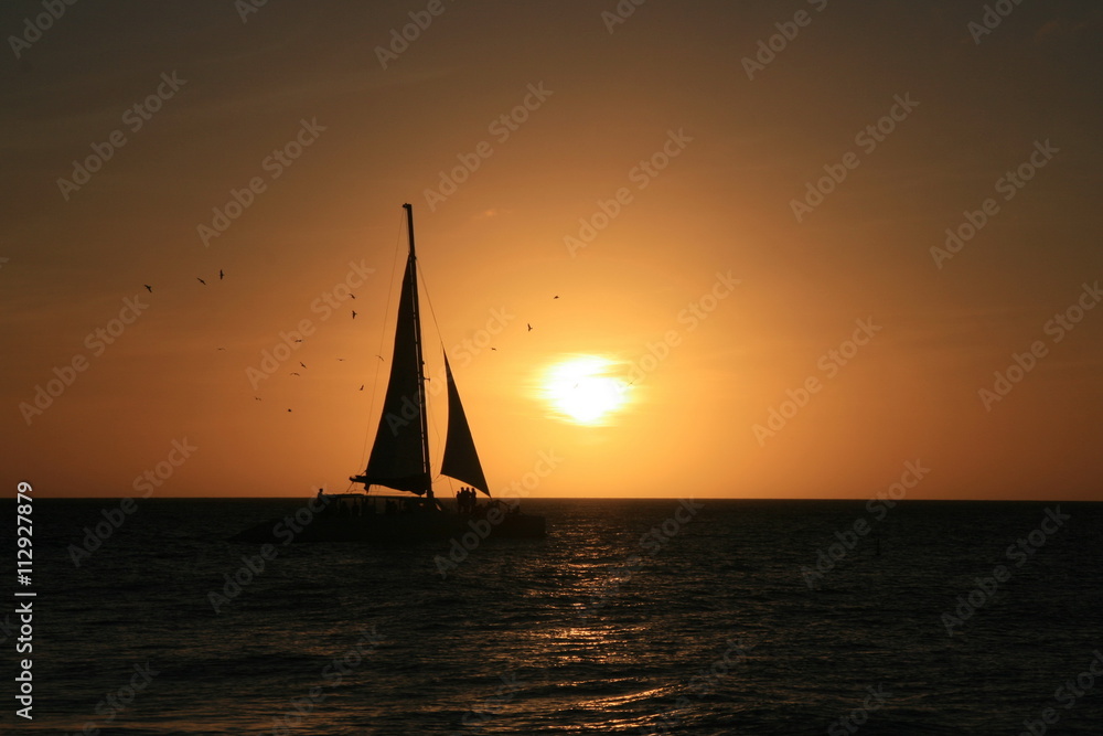 Fototapeta premium Sonnenuntergang