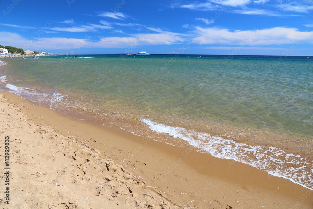 Corfu beach - Issos