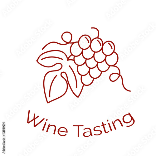 Wine business vector template.