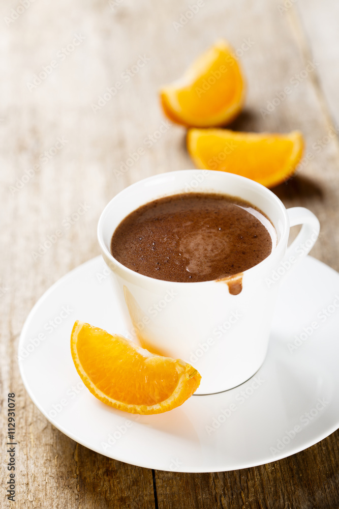 Hot chocolate with orange Hot chocolate with orange