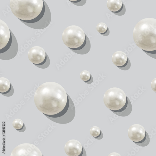 pearls seamless pattern