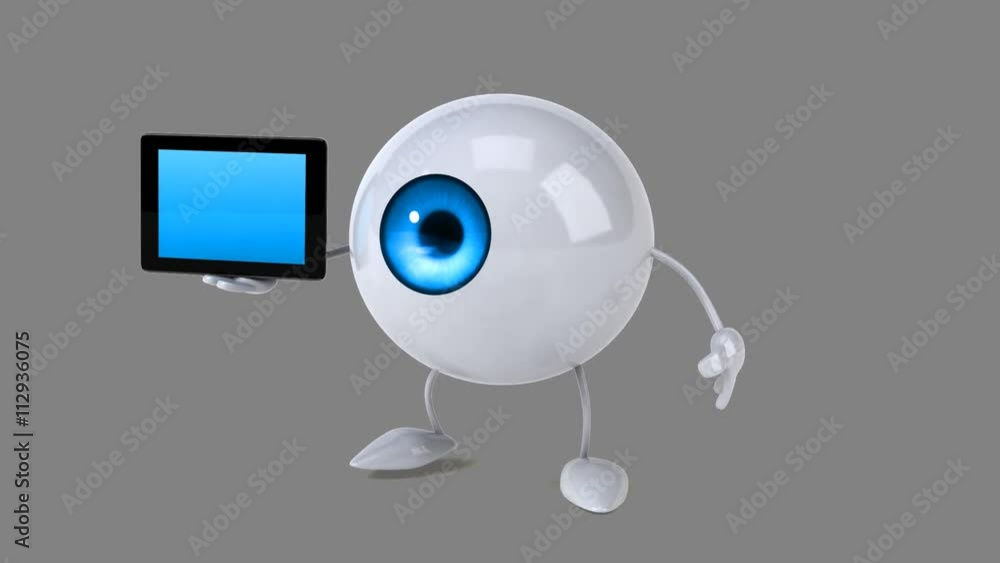 Fun eye - Computer animation Fun eye - Computer animation