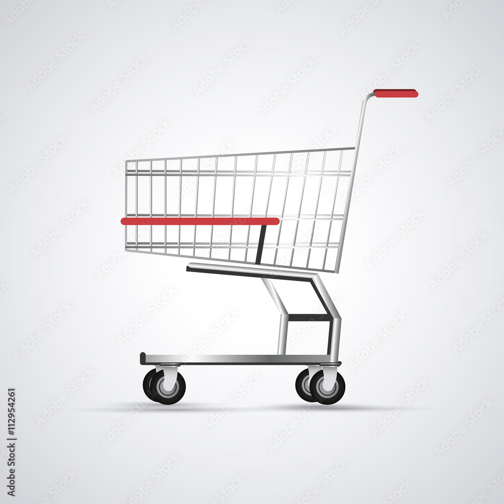 Shopping cart design. commerce and store icon, graphic vector Shopping cart design. commerce and store icon, graphic vector