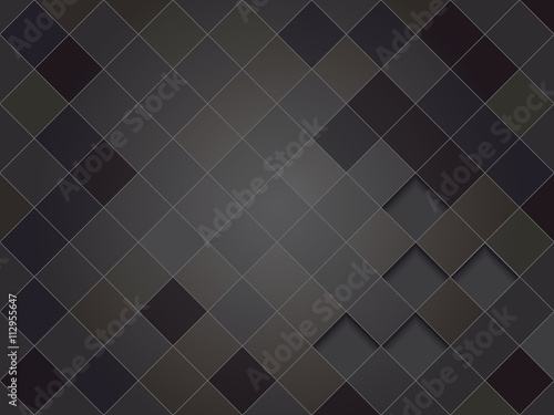 moderner schwarzer Geometrie Hintergrund mit Quadrat Textur